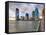 USA, New Jersey, Jersey City on the Hudson River-Alan Copson-Framed Stretched Canvas