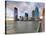 USA, New Jersey, Jersey City on the Hudson River-Alan Copson-Stretched Canvas