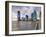 USA, New Jersey, Jersey City on the Hudson River-Alan Copson-Framed Photographic Print