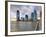 USA, New Jersey, Jersey City on the Hudson River-Alan Copson-Framed Photographic Print