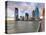 USA, New Jersey, Jersey City on the Hudson River-Alan Copson-Stretched Canvas