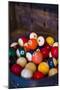 USA, New Jersey, Lambertville, Antique Billiard Balls-Walter Bibikow-Mounted Premium Photographic Print