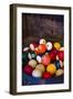 USA, New Jersey, Lambertville, Antique Billiard Balls-Walter Bibikow-Framed Photographic Print