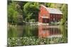 USA, New Jersey. Raritan River Basin, Clinton, South Fork of Raritan River and old mill-Alison Jones-Mounted Photographic Print