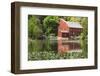 USA, New Jersey. Raritan River Basin, Clinton, South Fork of Raritan River and old mill-Alison Jones-Framed Photographic Print