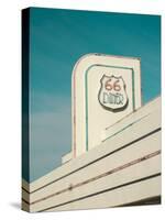USA, New Mexico, Albuquerque, Route 66 Diner-Alan Copson-Stretched Canvas