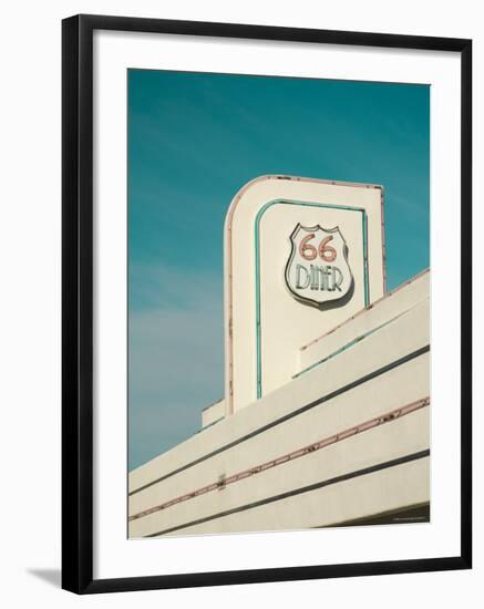 USA, New Mexico, Albuquerque, Route 66 Diner-Alan Copson-Framed Photographic Print