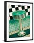 USA, New Mexico, Albuquerque, Route 66 Diner-Alan Copson-Framed Photographic Print