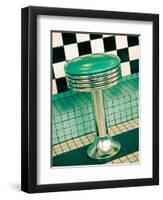 USA, New Mexico, Albuquerque, Route 66 Diner-Alan Copson-Framed Photographic Print