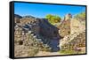 USA, New Mexico, Aztec Ruins National Monument, West Ruin.-Bernard Friel-Framed Stretched Canvas