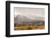 USA, New Mexico, Bosque del Apache National Wildlife Refuge. Storm over mountains and valley.-Jaynes Gallery-Framed Photographic Print