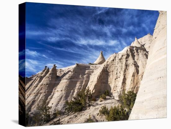 USA, New Mexico, Cochiti, Tent Rocks Monument-Terry Eggers-Stretched Canvas