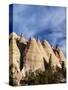 USA, New Mexico, Cochiti, Tent Rocks Monument-Terry Eggers-Stretched Canvas