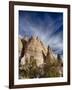 USA, New Mexico, Cochiti, Tent Rocks Monument-Terry Eggers-Framed Photographic Print