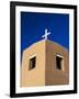 USA, New Mexico, Exterior facade of Sacred Heart Church in Nambe New Mexico-Terry Eggers-Framed Photographic Print