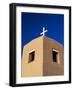 USA, New Mexico, Exterior facade of Sacred Heart Church in Nambe New Mexico-Terry Eggers-Framed Photographic Print