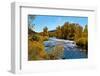 USA, New Mexico, Fall along Rio Chama River.-Bernard Friel-Framed Photographic Print