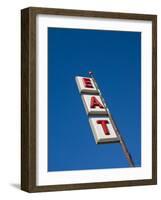 USA, New Mexico, Route 66, San Jon-Alan Copson-Framed Photographic Print