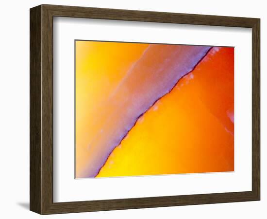 USA, New Mexico, Sant Fe, Agate Close-up, Macro-Terry Eggers-Framed Photographic Print