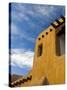 USA, New Mexico, Santa Fe, New Mexico Museum of Art, Traditional Adobe Construction-Alan Copson-Stretched Canvas