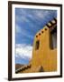 USA, New Mexico, Santa Fe, New Mexico Museum of Art, Traditional Adobe Construction-Alan Copson-Framed Photographic Print