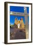 USA, New Mexico, Taos. San Francisco de Asis adobe church.-Fred Lord-Framed Photographic Print