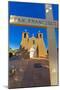 USA, New Mexico, Taos. San Francisco de Asis adobe church.-Fred Lord-Mounted Photographic Print