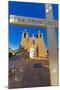 USA, New Mexico, Taos. San Francisco de Asis adobe church.-Fred Lord-Mounted Photographic Print