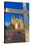 USA, New Mexico, Taos. San Francisco de Asis adobe church.-Fred Lord-Stretched Canvas