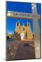 USA, New Mexico, Taos. San Francisco de Asis adobe church.-Fred Lord-Mounted Photographic Print