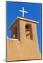 USA, New Mexico, Taos. Top of San Francisco de Asis adobe church.-Fred Lord-Mounted Photographic Print