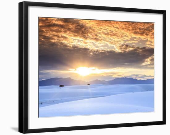 USA, New Mexico, White Sands National Monum-Michele Falzone-Framed Photographic Print