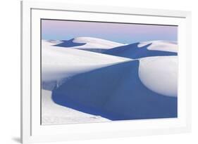 USA, New Mexico, White Sands National Monument. Desert Landscape-Don Paulson-Framed Photographic Print