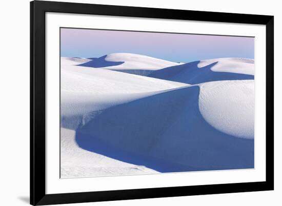 USA, New Mexico, White Sands National Monument. Desert Landscape-Don Paulson-Framed Photographic Print
