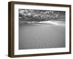 USA, New Mexico, White Sands National Monument. Desert Landscape-Dennis Flaherty-Framed Photographic Print