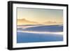USA, New Mexico, White Sands National Monument. San Andres Mountains and wind-blown dunes.-Jaynes Gallery-Framed Photographic Print