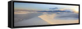 USA, New Mexico, White Sands National Monument-Michele Falzone-Framed Stretched Canvas