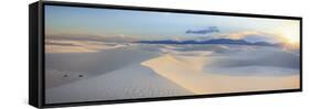 USA, New Mexico, White Sands National Monument-Michele Falzone-Framed Stretched Canvas