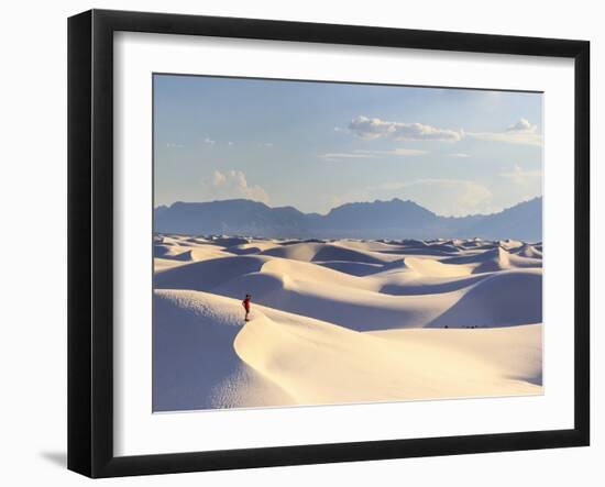 USA, New Mexico, White Sands National Monument-Michele Falzone-Framed Photographic Print