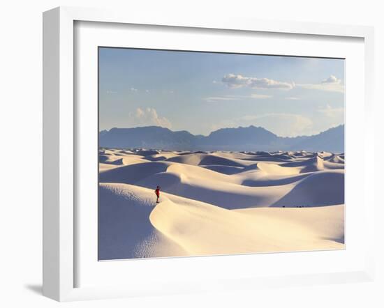 USA, New Mexico, White Sands National Monument-Michele Falzone-Framed Photographic Print