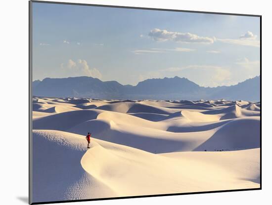 USA, New Mexico, White Sands National Monument-Michele Falzone-Mounted Photographic Print