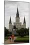 USA, New Orleans, Cathedral-Basilica of Saint Louis, King of France-null-Mounted Giclee Print