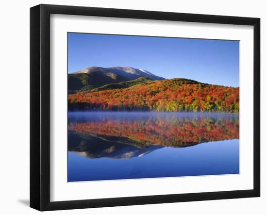 USA, New York, Adirondack Mountains. Algonquin Peak and Heart Lake-Jaynes Gallery-Framed Premium Photographic Print