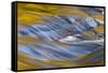 USA, New York, Adirondack Mountains. Flowing Water on Raquette Lake-Jay O'brien-Framed Stretched Canvas