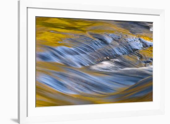 USA, New York, Adirondack Mountains. Flowing Water on Raquette Lake-Jay O'brien-Framed Photographic Print