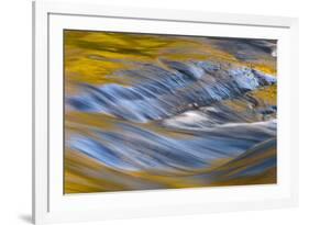 USA, New York, Adirondack Mountains. Flowing Water on Raquette Lake-Jay O'brien-Framed Photographic Print