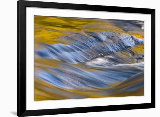 USA, New York, Adirondack Mountains. Flowing Water on Raquette Lake-Jay O'brien-Framed Photographic Print