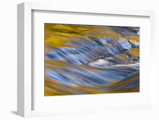 USA, New York, Adirondack Mountains. Flowing Water on Raquette Lake-Jay O'brien-Framed Photographic Print