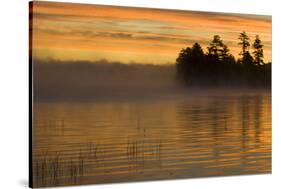 USA, New York, Adirondack Mountains. Racquette Lake at Sunrise-Jaynes Gallery-Stretched Canvas