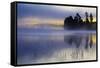 USA, New York, Adirondack Mountains. Racquette Lake at Sunrise-Jaynes Gallery-Framed Stretched Canvas